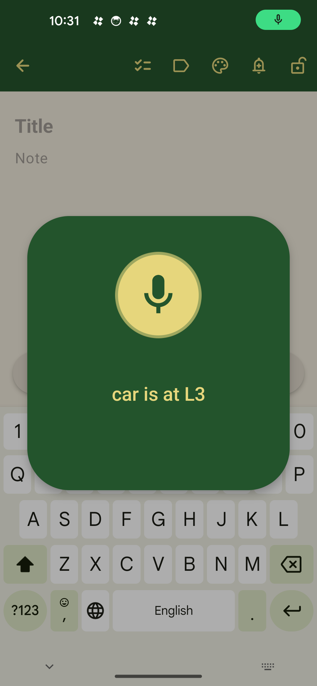Zoonote speech-to-text preview